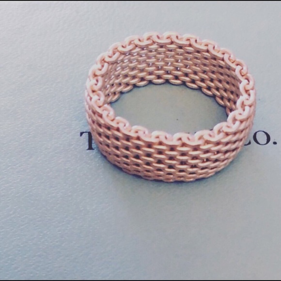 ***SOLD*** Tiffany & Co. Somerset silver ring - Picture 2 of 4